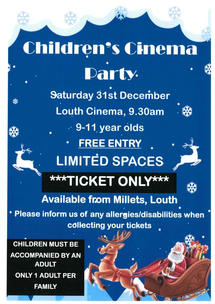 Children's Christmas Events Louth Town Council